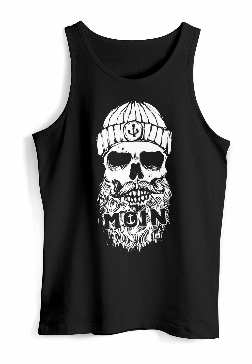 

Топ MOIN TOTENKOPF ANKER SKULL MUSKELMUSCLE SH Neverless, черный