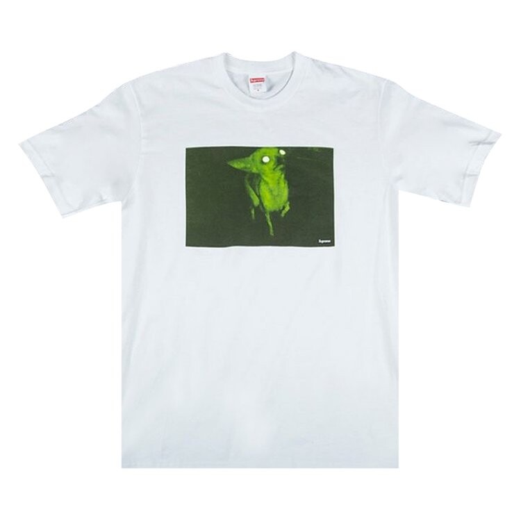

Футболка Supreme Chris Cunningham Chihuahua Tee 'White', белый