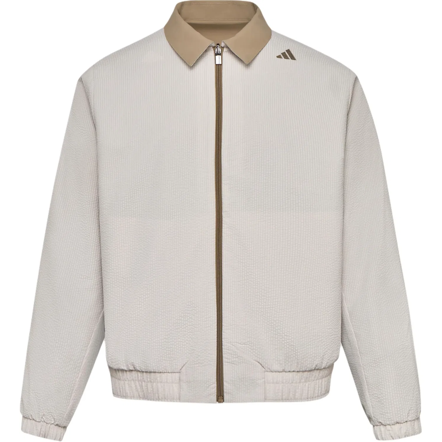 Мужская куртка с лацканами Adidas, White Commodity Brown/Miracle Bauxite Brown