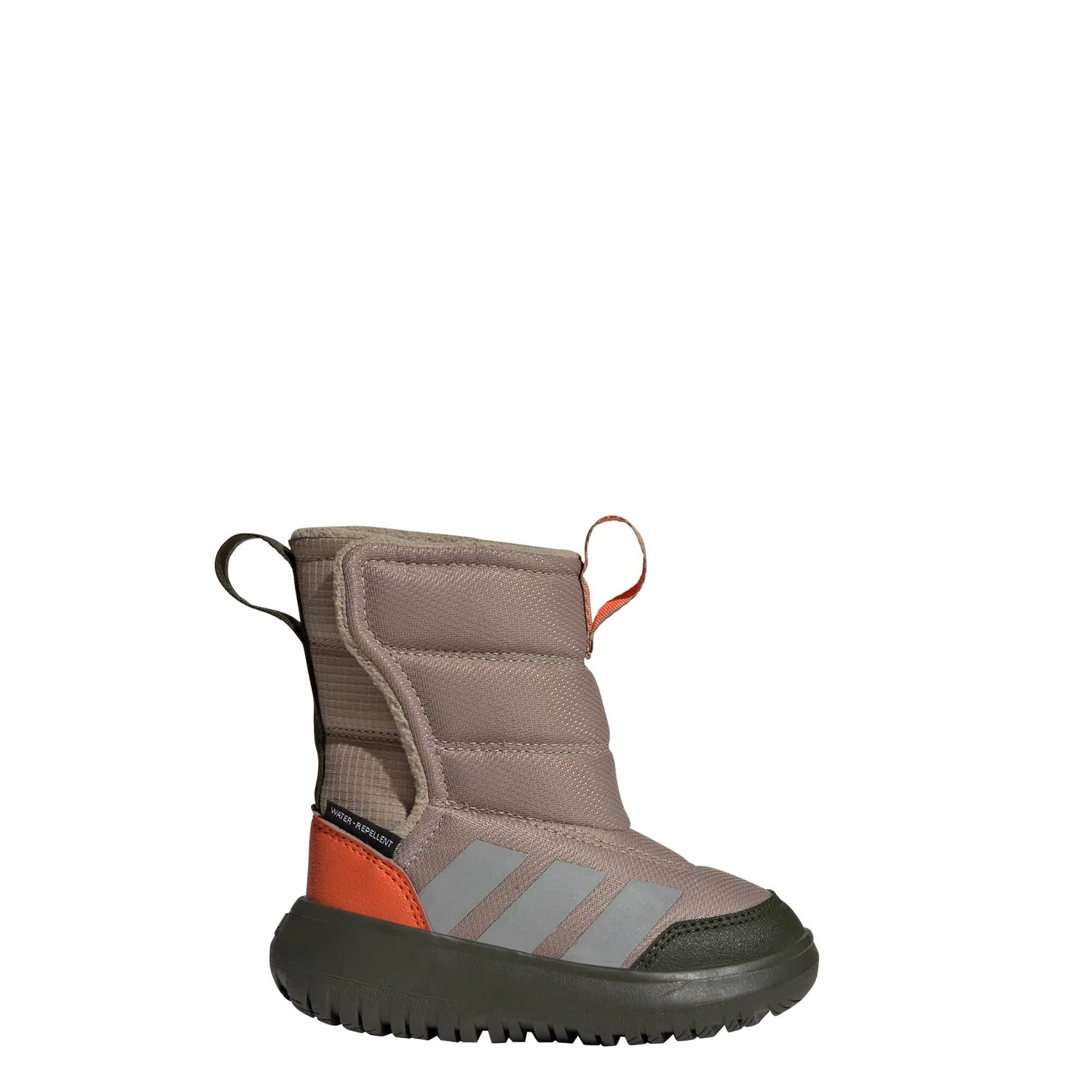 Детские зимние ботинки Winterplay Schuhe Kids Adidas, Braun Silber Orange — фото 2