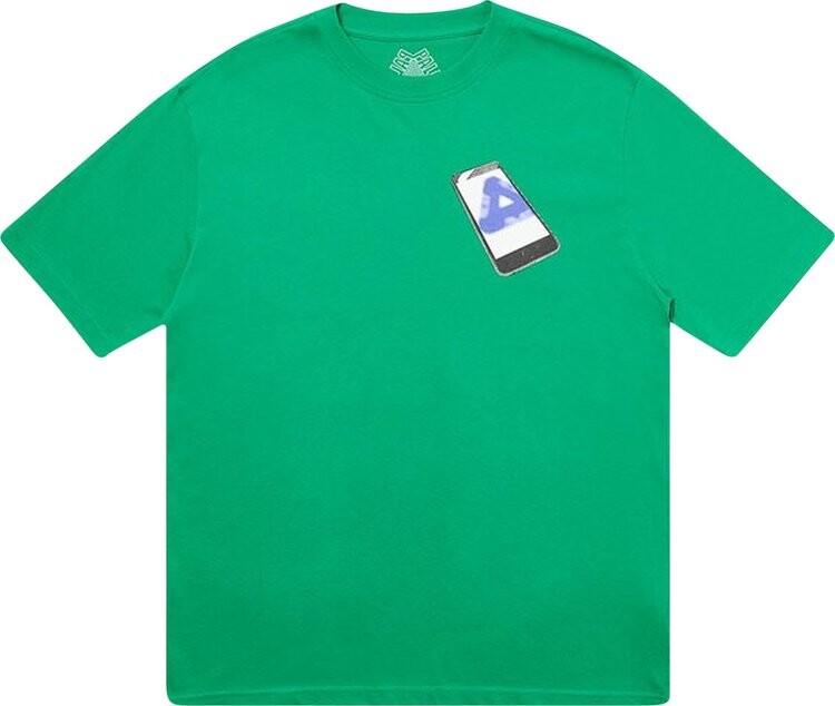 

Футболка Palace Tri-Phone T-Shirt 'Green', зеленый