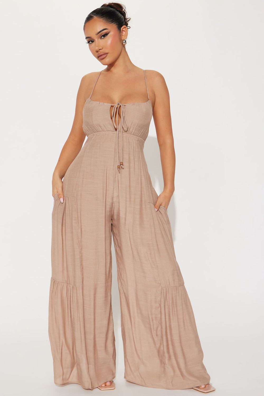 

Комбинезон Fashion Nova FE23A128, мокко