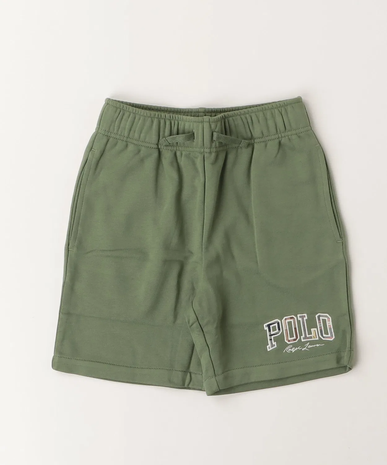 POLO RALPH LAUREN CHILDRENSWEAR Детские шорты с принтом и логотипом Polo Ralph Lauren, Зеленый — фото 3
