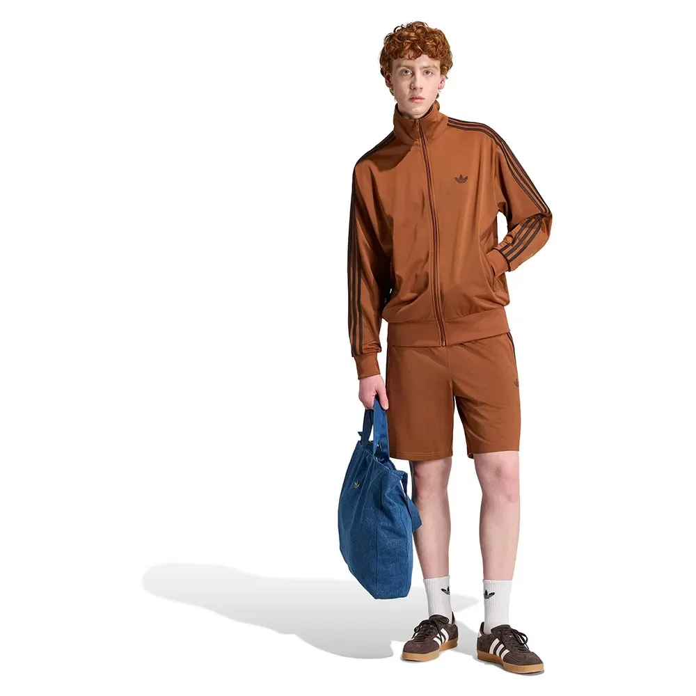 Мужские шорты из трикотажа Firebird Adidas Originals, Brown — фото 4