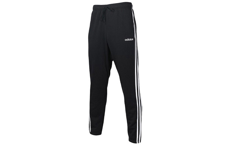 

Трикотажные спортивные штаны мужские черные Adidas, черный