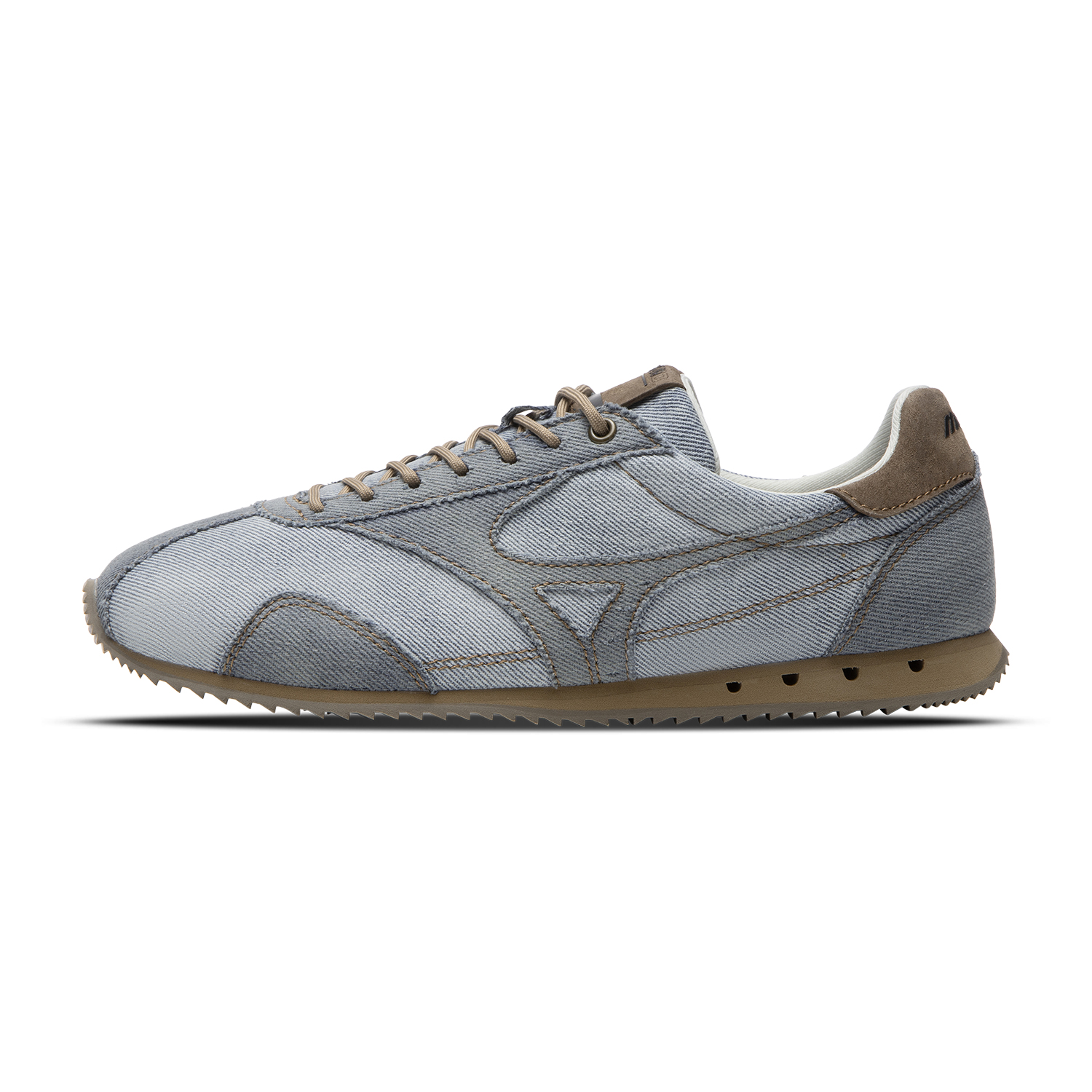 

Mizuno LG 60S низкие кеды унисекс в стиле casual выцветший деним синий