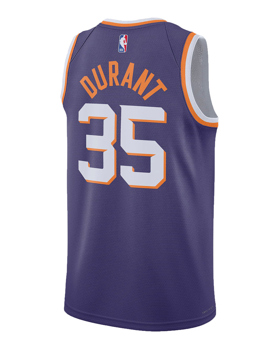 Джерси Nike Dri-FIT NBA Phoenix Suns 2023/24 Icon Edition Swingman Jersey 'Kevin Durant', фиолетовый — фото 2