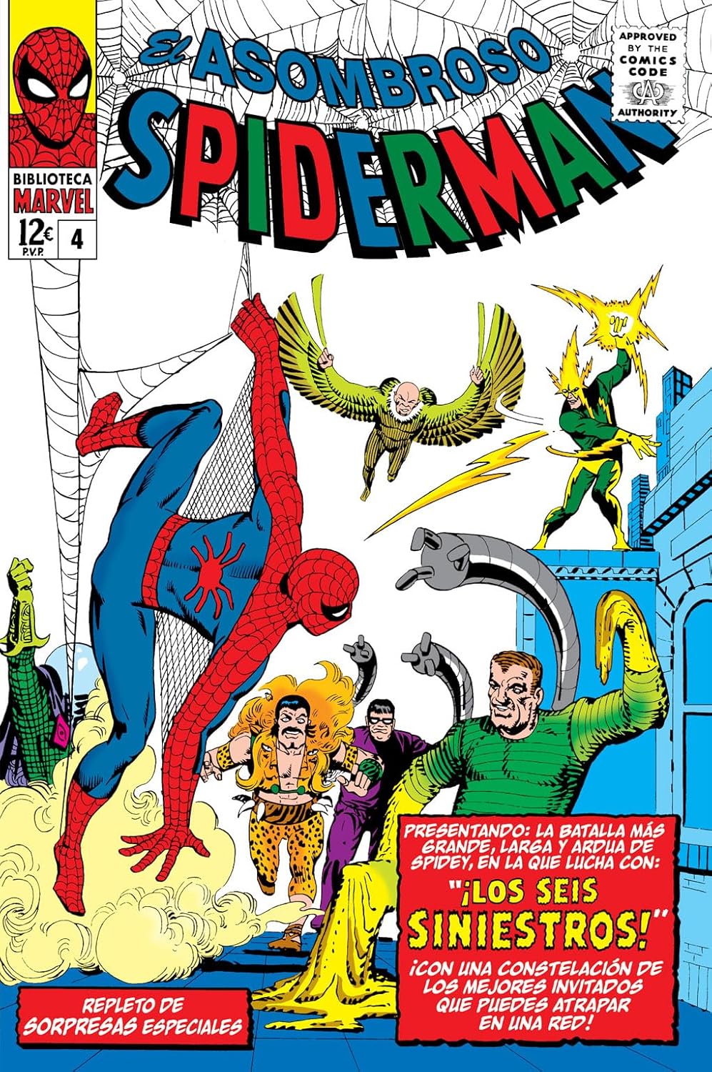 

BIBLIOTECA MARVEL EL ASOMBROSO SPIDERMAN 4. 1964-65: THE AMAZING SPIDER-MAN ANNUAL 1, THE AMAZING SP (PANINI ESPAÑA S.A.)