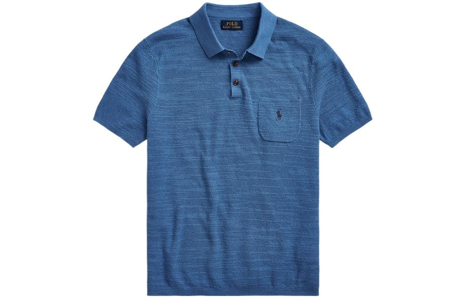 

Polo Ralph Lauren Футболка-поло мужская синяя FW22