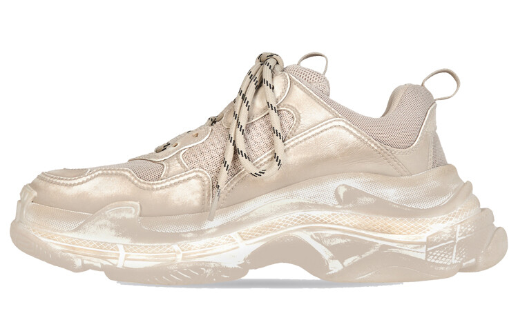 Кроссовки Balenciaga Triple S Faded Beige Women's