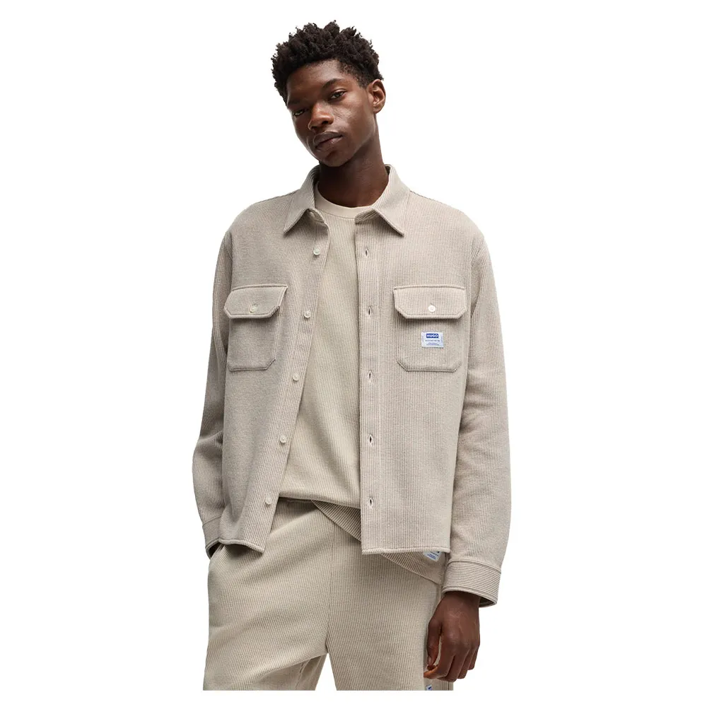 

Рубашка HUGO Ekynone, бежевый