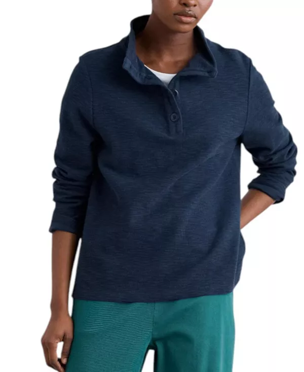 

Женская толстовка "Последняя лодка" Seasalt Cornwall, синий