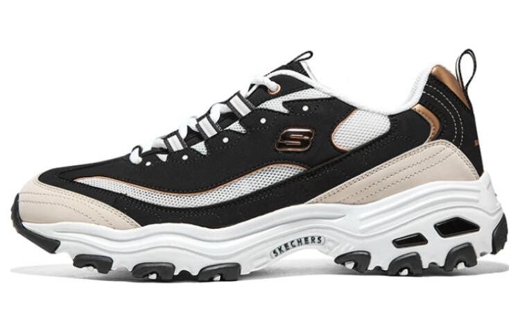 

Кроссовки мужские D"Lites 1.0 Chunky с низким верхом, черные/золотые Skechers, Черный, Кроссовки мужские D"Lites 1.0 Chunky с низким верхом, черные/золотые Skechers