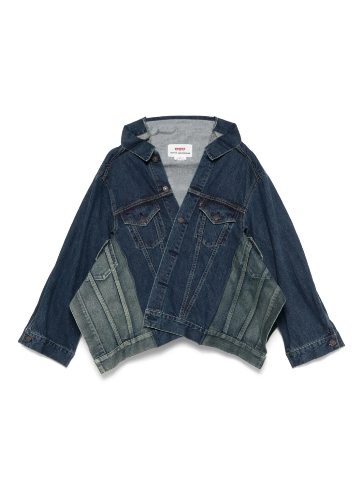 

Джинсовая куртка со вставками Junya Watanabe x Levi's, синий