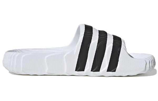 Кроссовки оригиналы adilette 22 Adidas, белый — фото 2