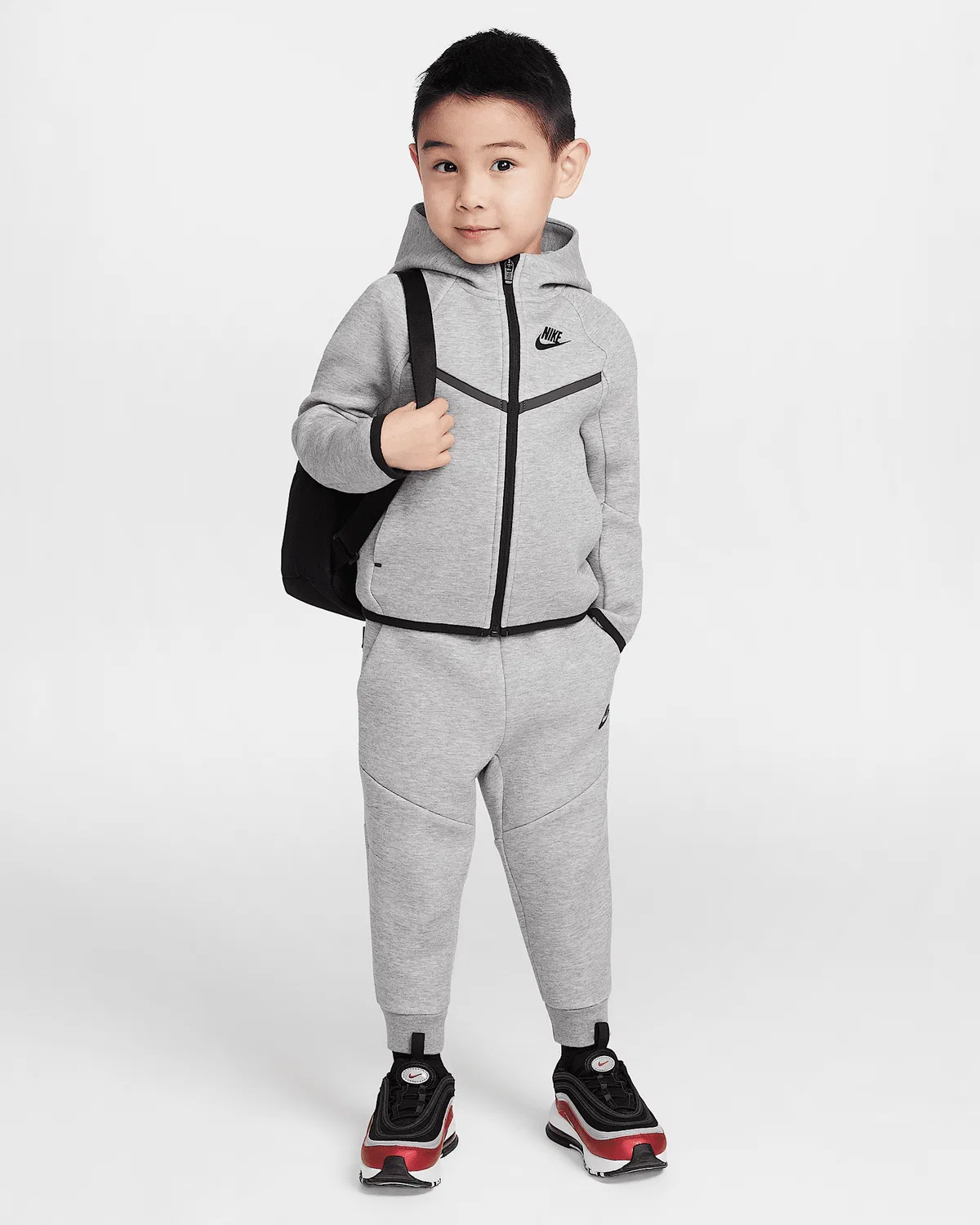 Детский спортивный костюм Nike Sportswear Toddler Tech Fleece, Dark Grey Heather