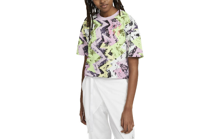 

Укороченный женский топ свободного покроя Heatwave Light Arctic Powder Jordan