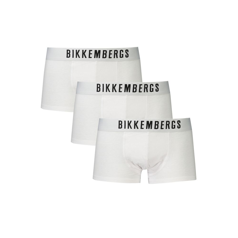

Белое хлопковое нижнее белье Bikkembergs, White