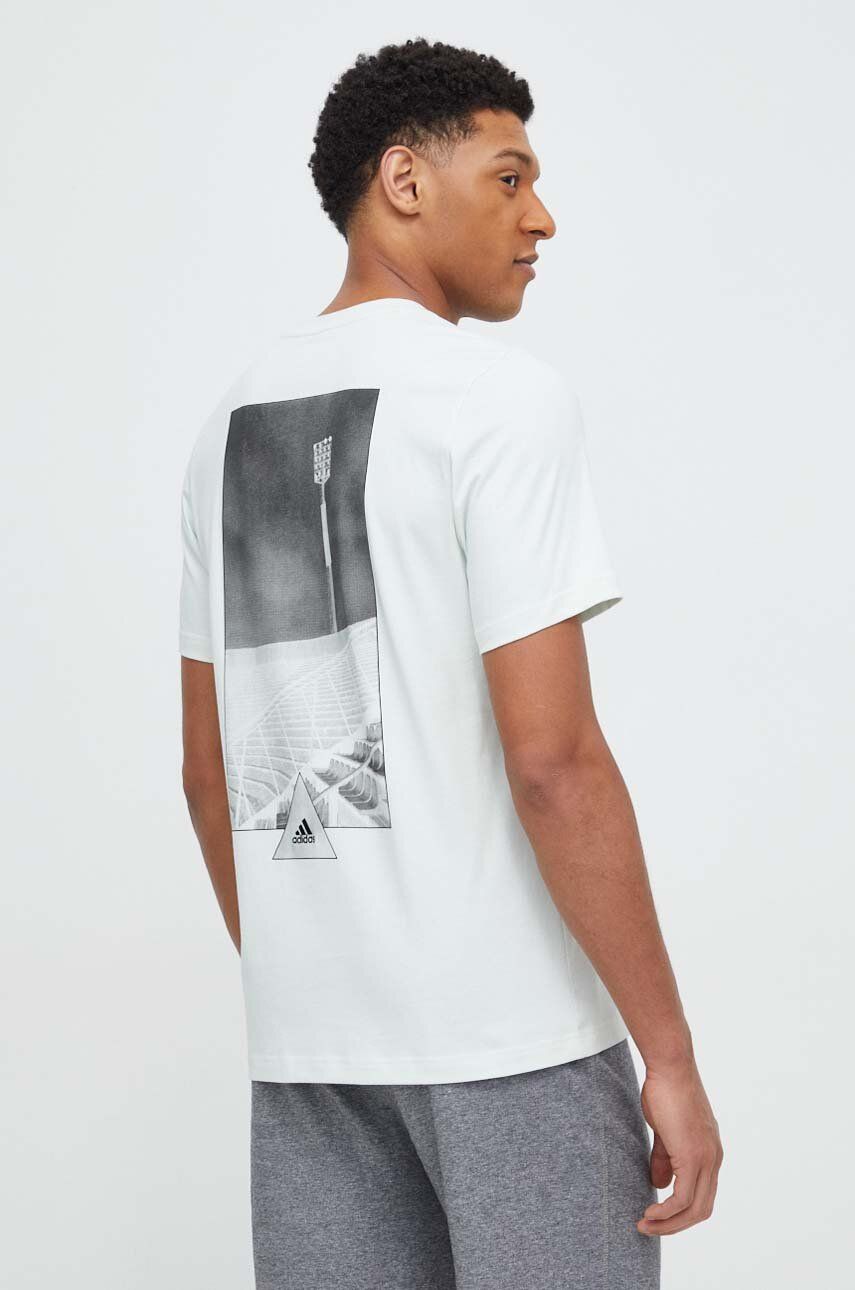 

Футболка Tiro из хлопка adidas, зеленый