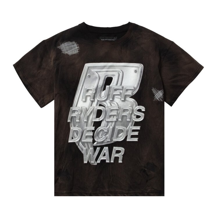 

Футболка Who Decides War Ruff Ryders 'Vintage Black', черный