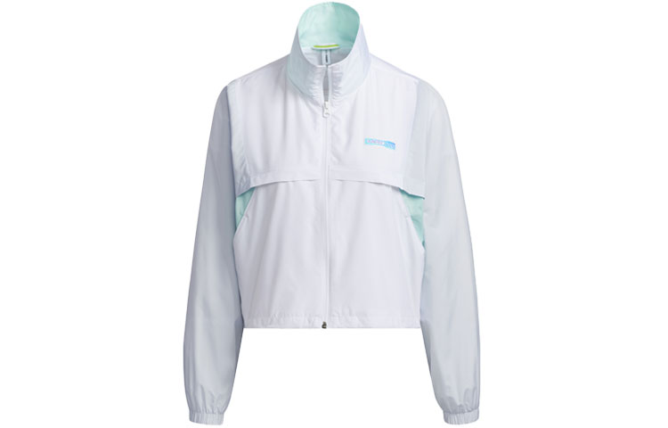 

Куртка женская бело-зеленая Adidas Neo, Зеленый, Куртка женская бело-зеленая Adidas Neo