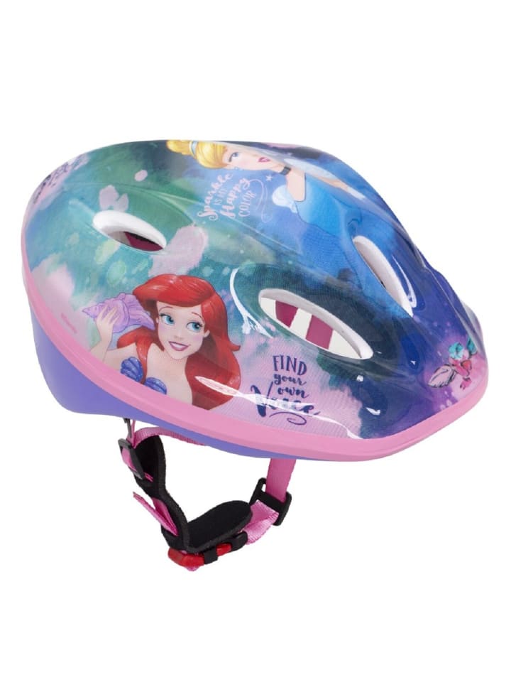 

Детский шлем Disney Princess, безопасный спортивный шлем, размер 52-56 см, розовый