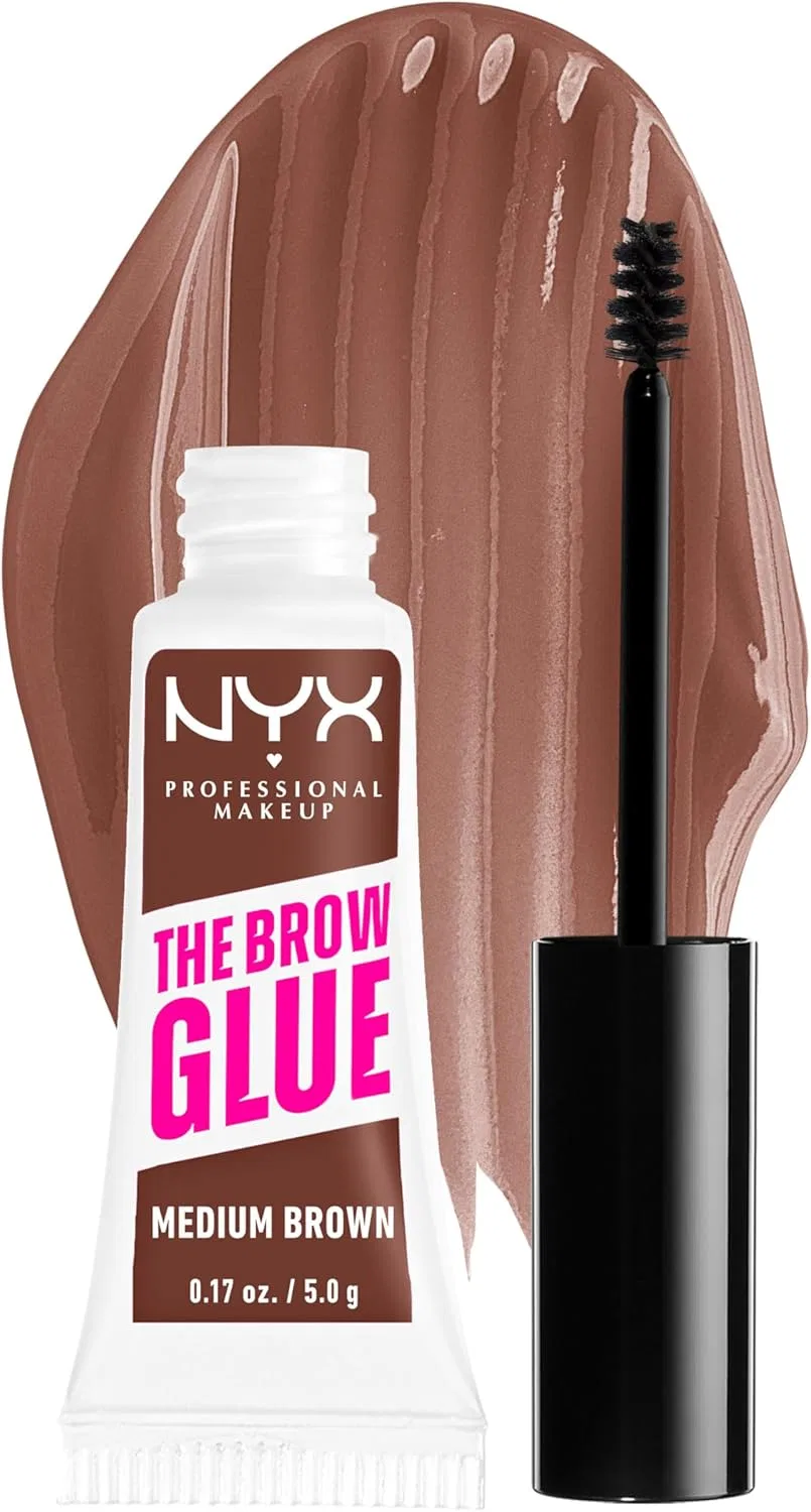 Фиксирующий гель для бровей NYX Professional Makeup The Brow Glue, Medium Brown