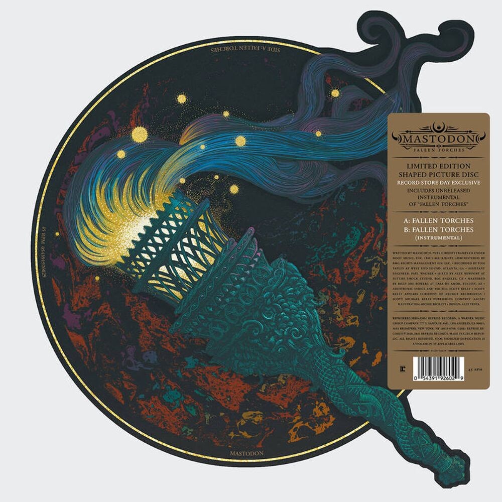 

Виниловая пластинка LP Fallen Torches [Shaped Picture Disc] (12") - Mastodon