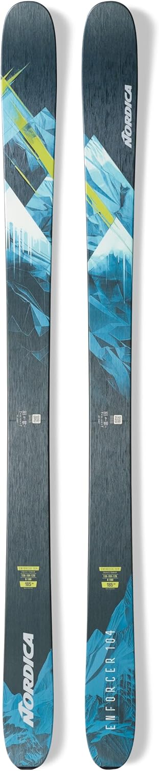 

Мужские горные лыжи Nordica Enforcer 104, Black/Lime/Blue, Черный, Мужские горные лыжи Nordica Enforcer 104, Black/Lime/Blue