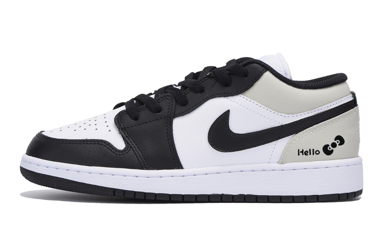 

Баскетбольные кроссовки Air 1 LOW Top для детей и подростков Jordan, белый