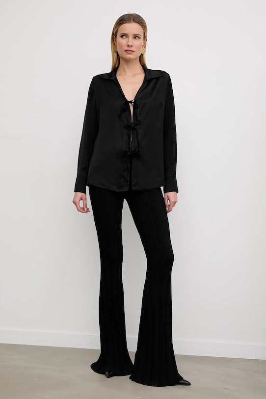 

Рубашка Answear.LAB, черный