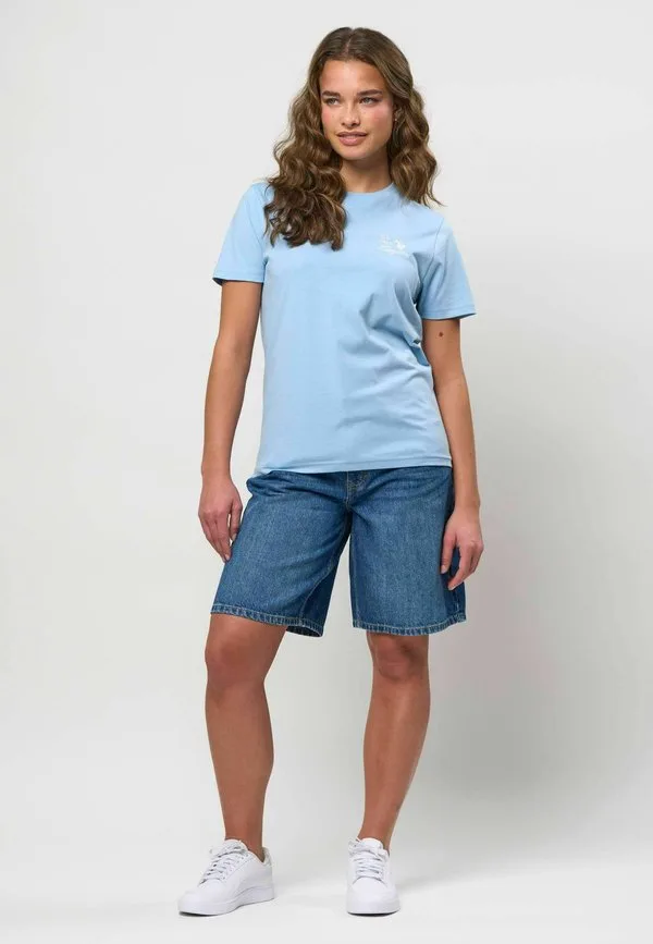 Футболка с принтом uwmisty U.S. Polo Assn., Cerulean — фото 2