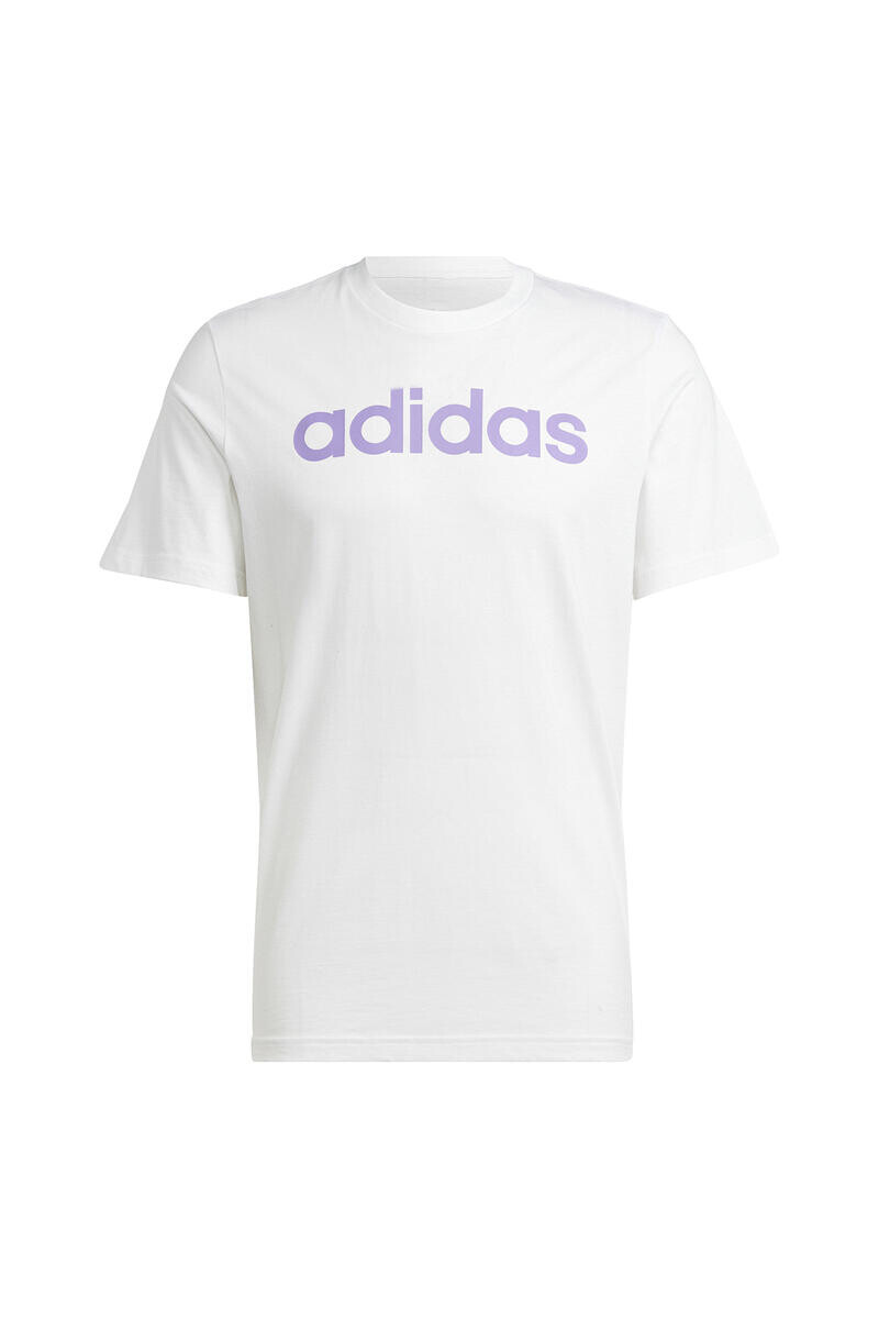

Essentials с одинарной линейной вышивкой Adidas, белый