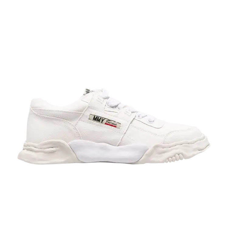 

Кроссовки Maison Mihara Yasuhiro Parker OG Sole Cow Canvas Low 'White', белый