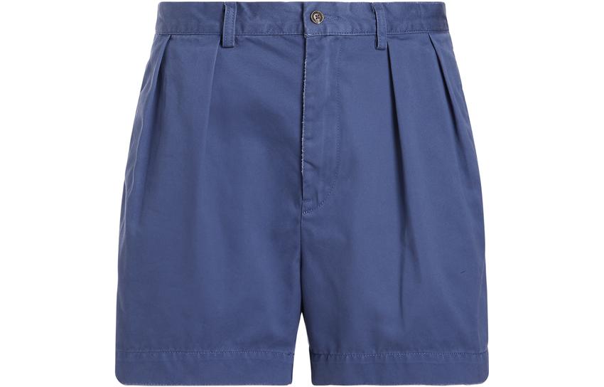 

Хлопковые шорты-чинос средней посадки Polo Ralph Lauren, морской синий