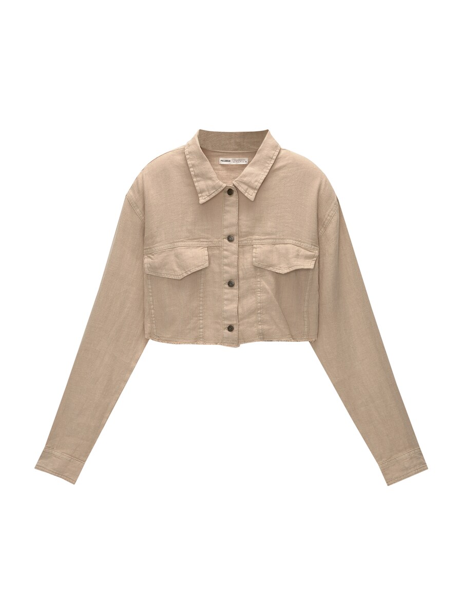 

Рубашка Pull&Bear Blouse, песочный