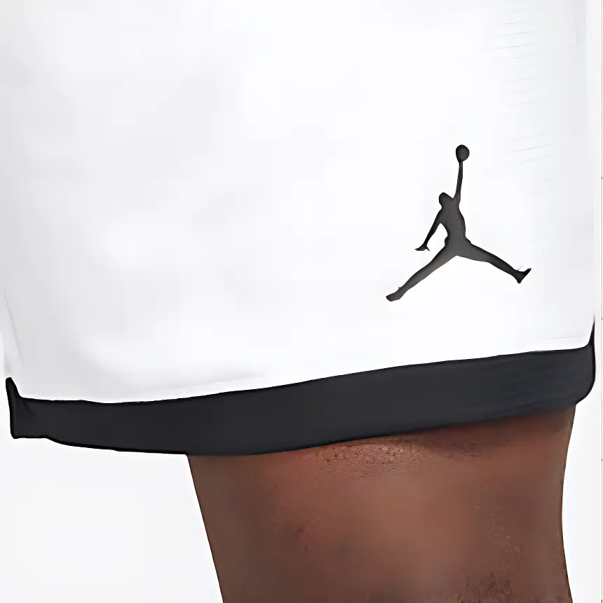 Мужские баскетбольные шорты Air Basketball Jordan, белый — фото 4