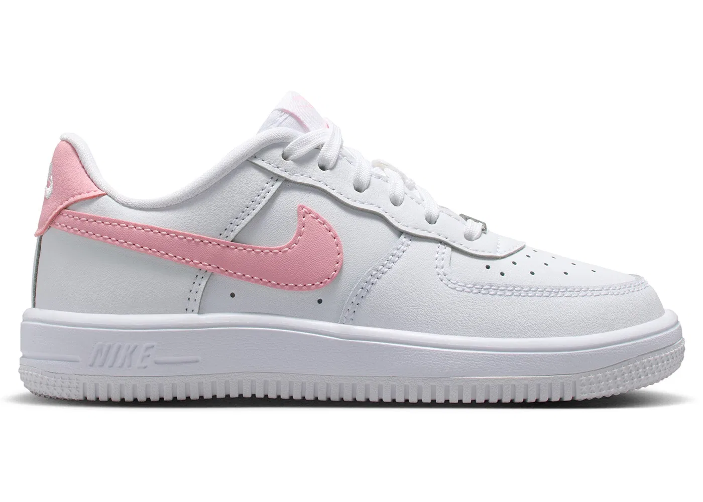 Детские кроссовки Lifestyle Nike Force 1 Low, White/White/Medium Soft Pink