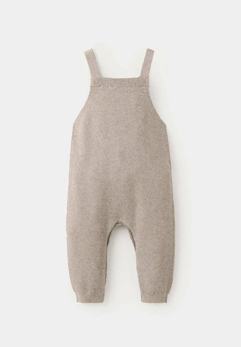 Детские комбинезоны Mango Kids, Brown — фото 2