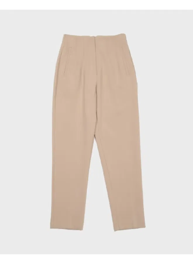 Брюки деловые повседневные со строчкой Zara, хаки