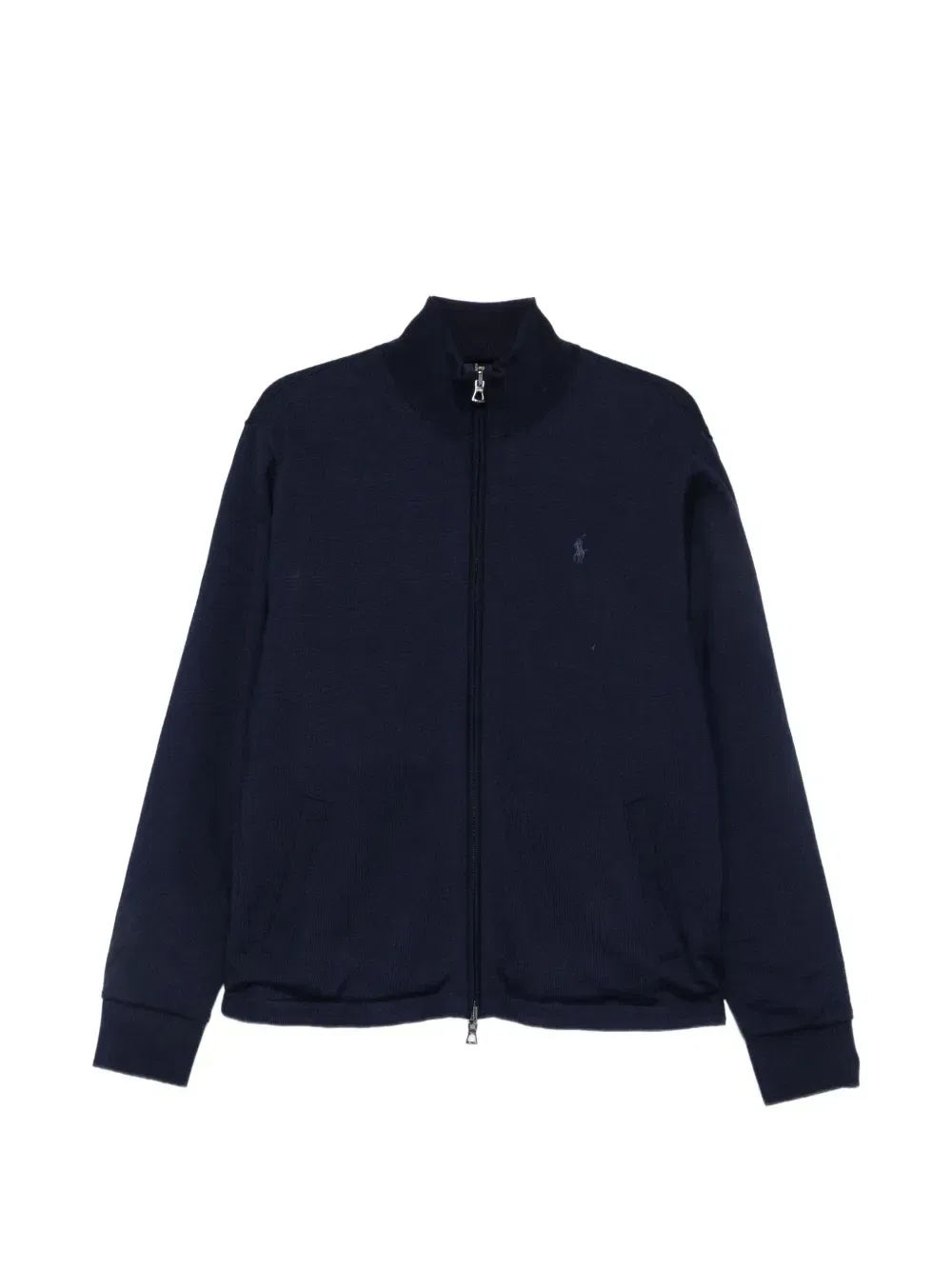 Куртка на молнии с вышитым логотипом двусторонняя POLO RALPH LAUREN, синий