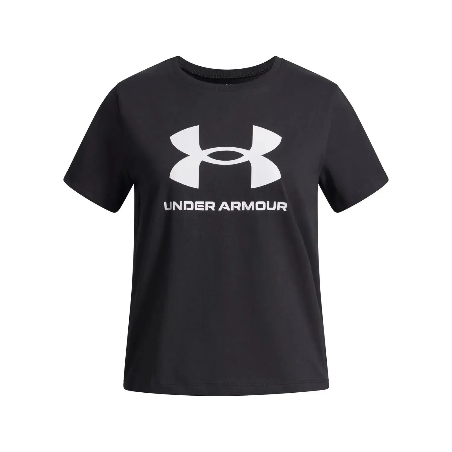 Детская футболка с коротким рукавом Big Logo Under Armour, Черный