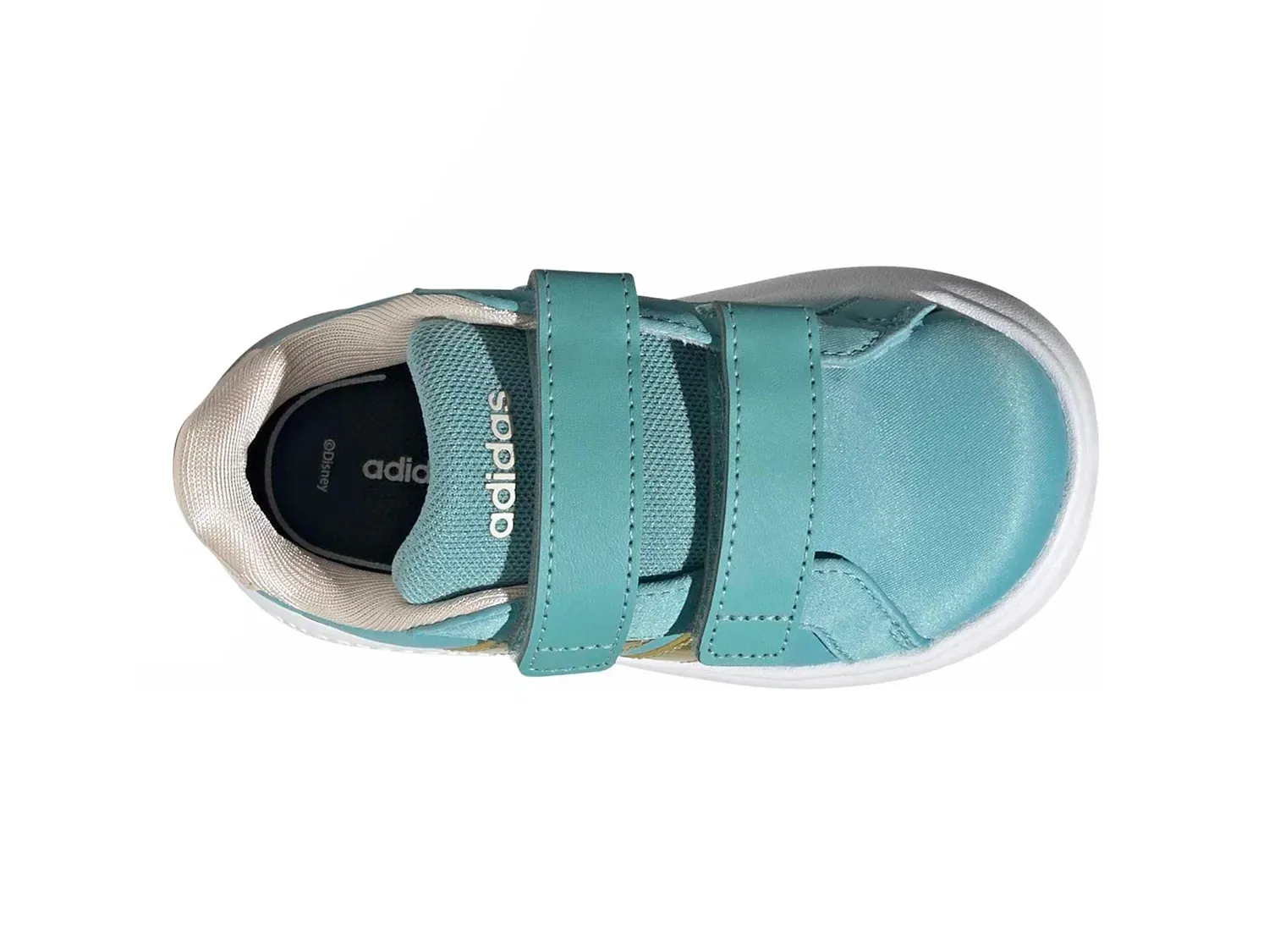 Кроссовки Disney Jasmine Grand Court 3.0, adidas, бирюзовый — фото 3