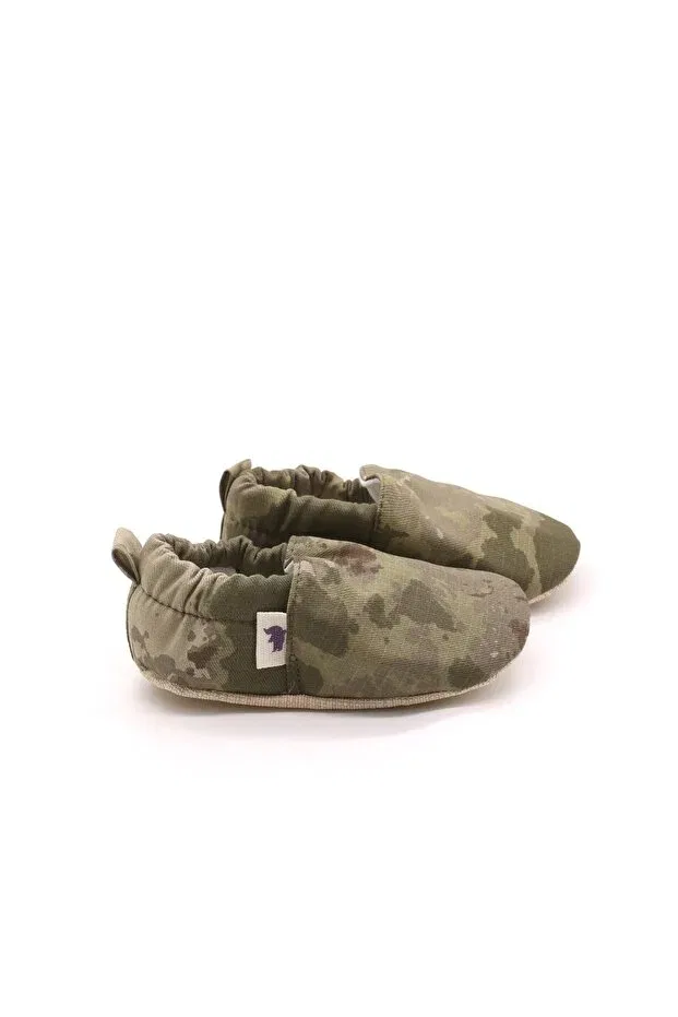 Детские пинетки для новорожденных хлопковые Militer Tundra Cotton Non-Slip First Step Baby Booties Morgedan, Light Green