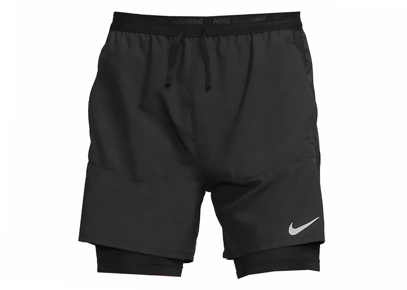 Мужские шорты для бега гибридные Dri-FIT Nike, Black