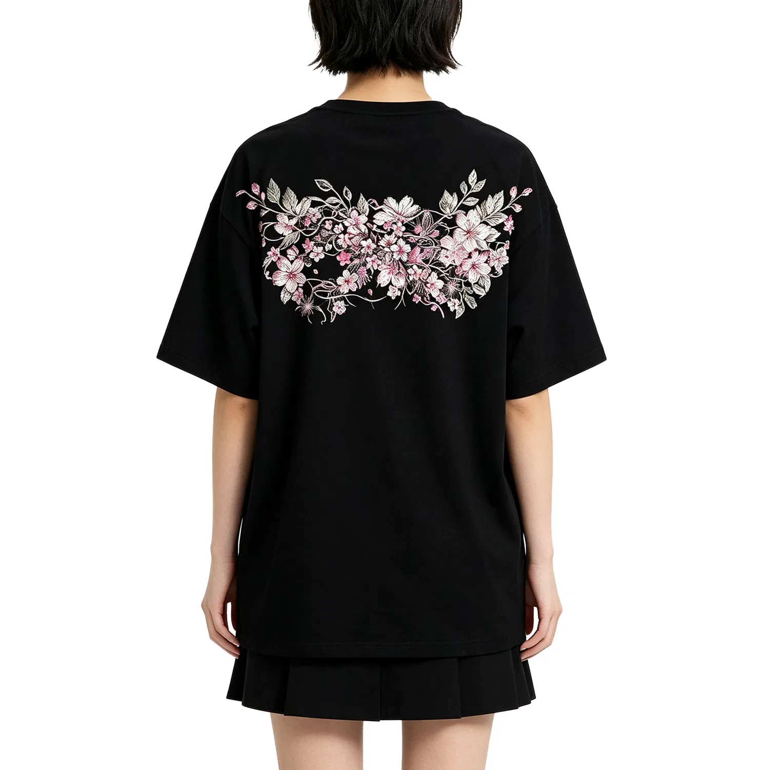 Футболка с принтом Football T Shirts Unisex Adidas, Black Pink — фото 4