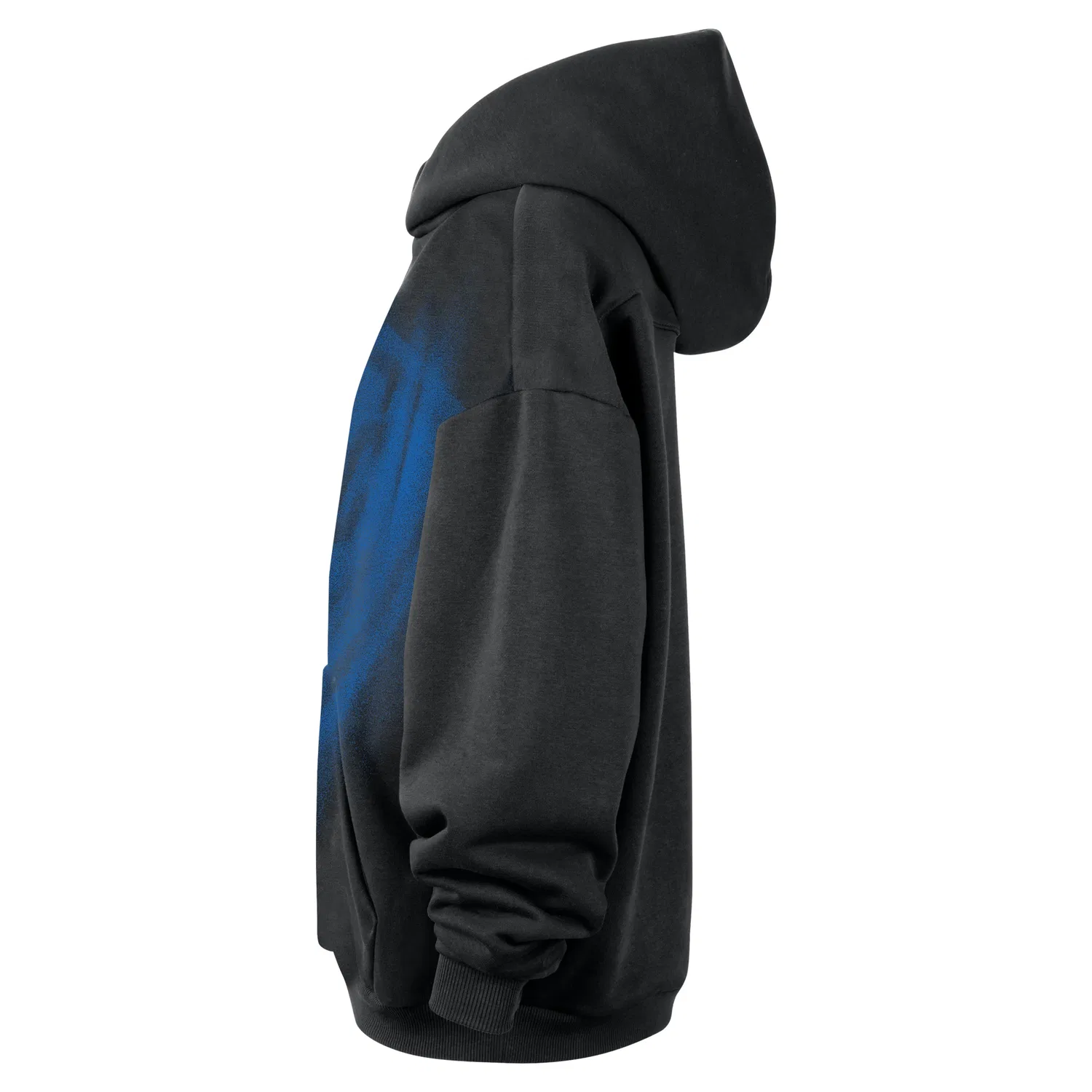 Мужское худи для баскетбола Oklahoma City Thunder Standard Issue Fleece Hoodie 'Black White' Nike, Black/White — фото 2