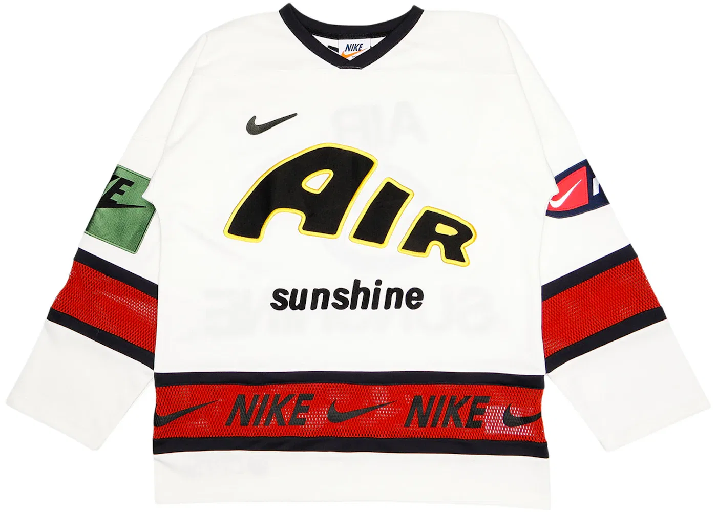 Мужская хоккейная джерси с длинным рукавом Nike x Cactus Plant Flea Market Jersey, White