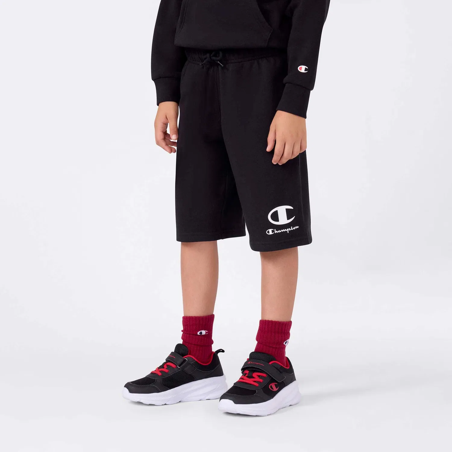 Детские шорты из футера Champion Shorts Champion, Цвет Schwarz — фото 2