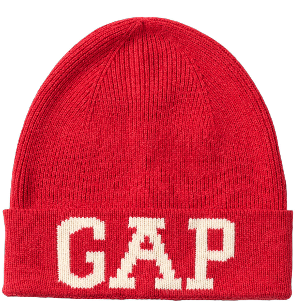 

GAP Детская шапка из хлопка и акрила, Red
